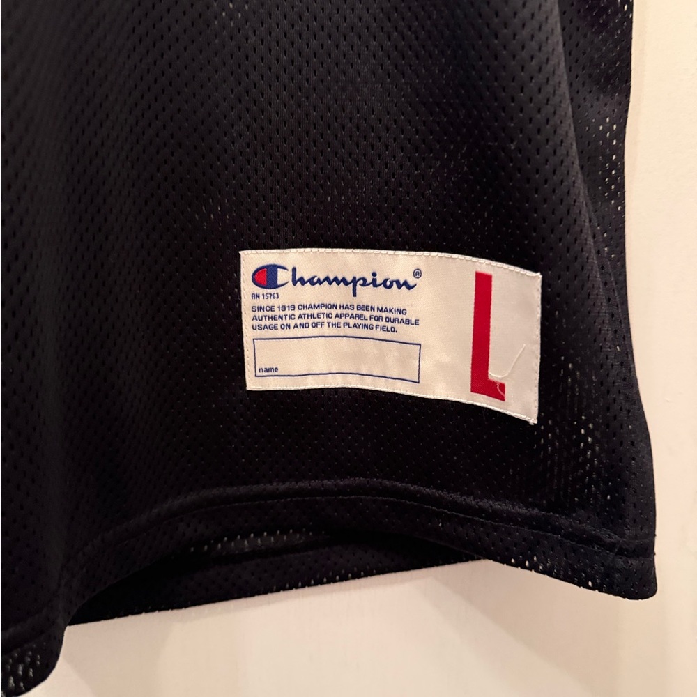 Champion me s Black mesh Tank Top - Picture 2 of 3
